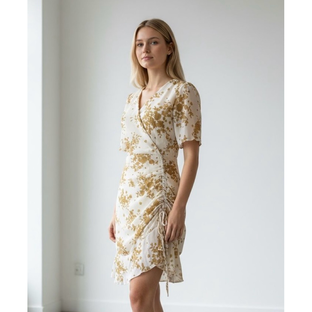 anya chiffon mini dress