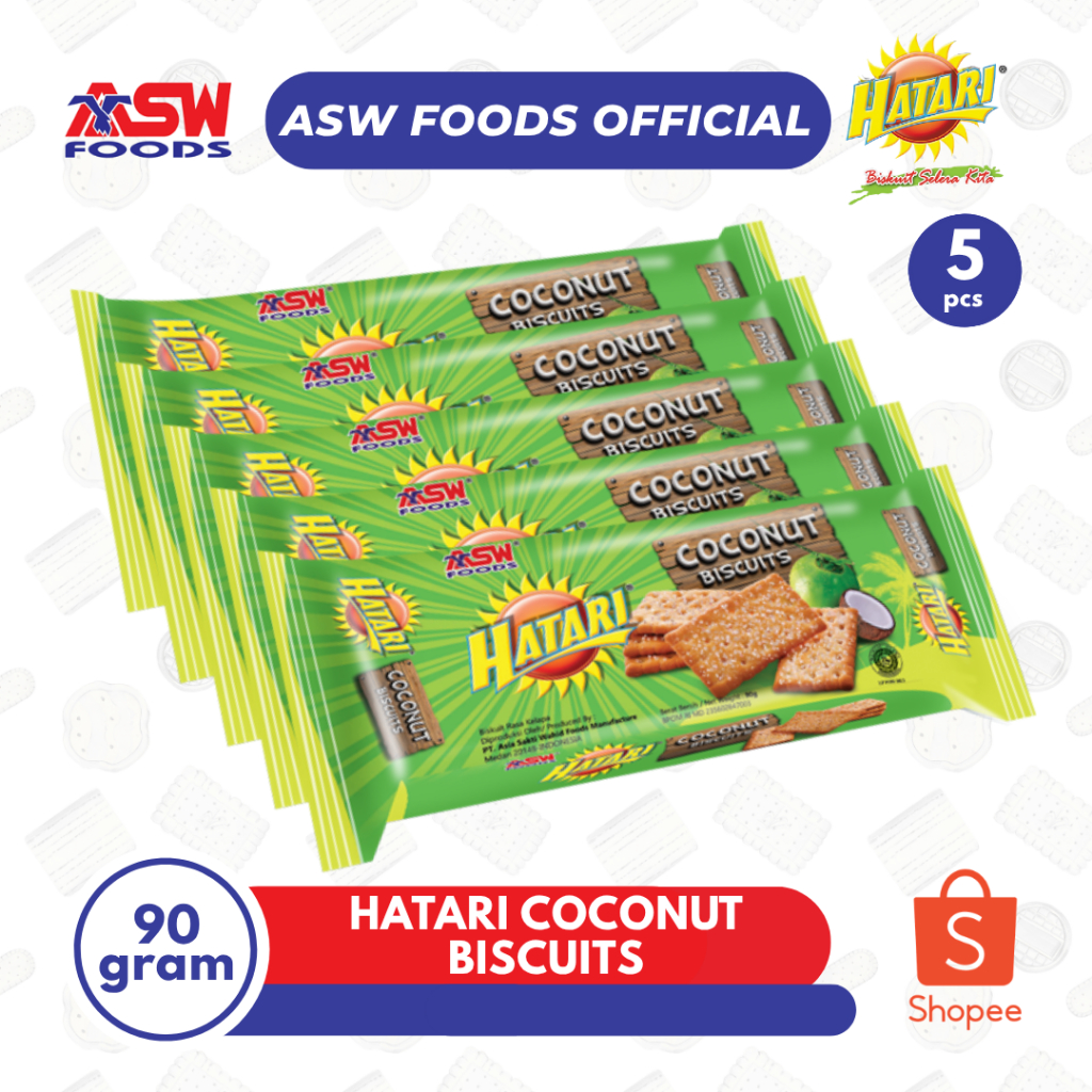 Hatari Coconut Biscuits ( 5 Pcs )