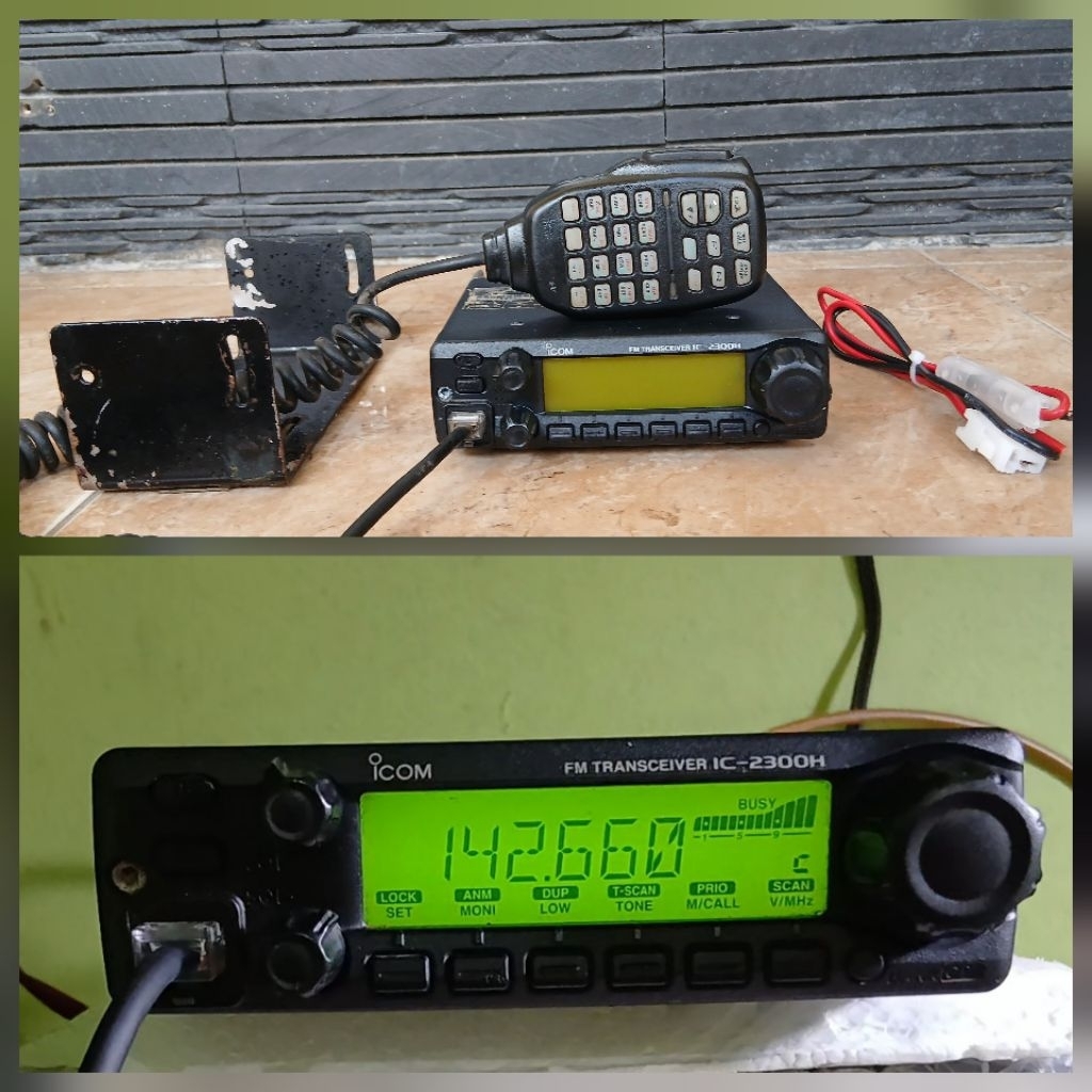 RIG ICOM IC-2300H VHF MULUS SEGEL ELI ORIGINAL JAPAN