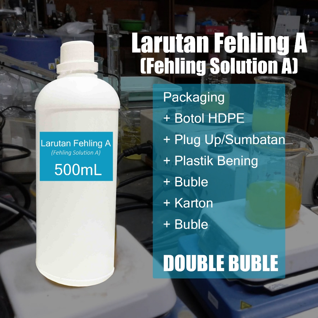 Larutan Fehling A dan B 500 ML/ Fehling A and B Solutions 500 mL