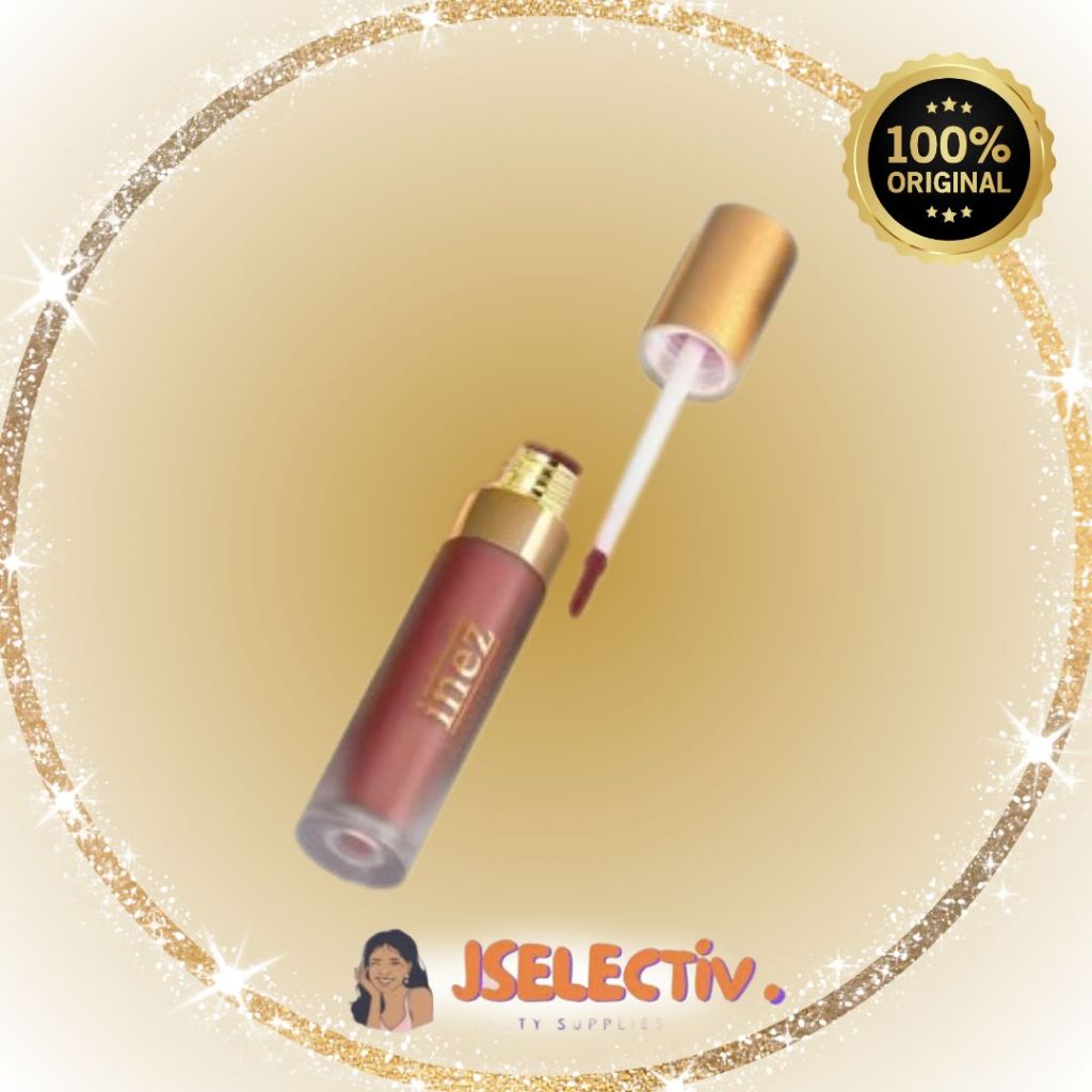 INEZ COSMETICS - LIP CREAM ( SUEDE LIP COLOR | LIP INK ) // JSELECTIV X JHON KOSMETIK // Lipstik Ine