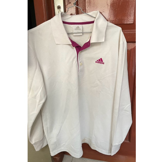 preloved polo lengan panjang brand adidas