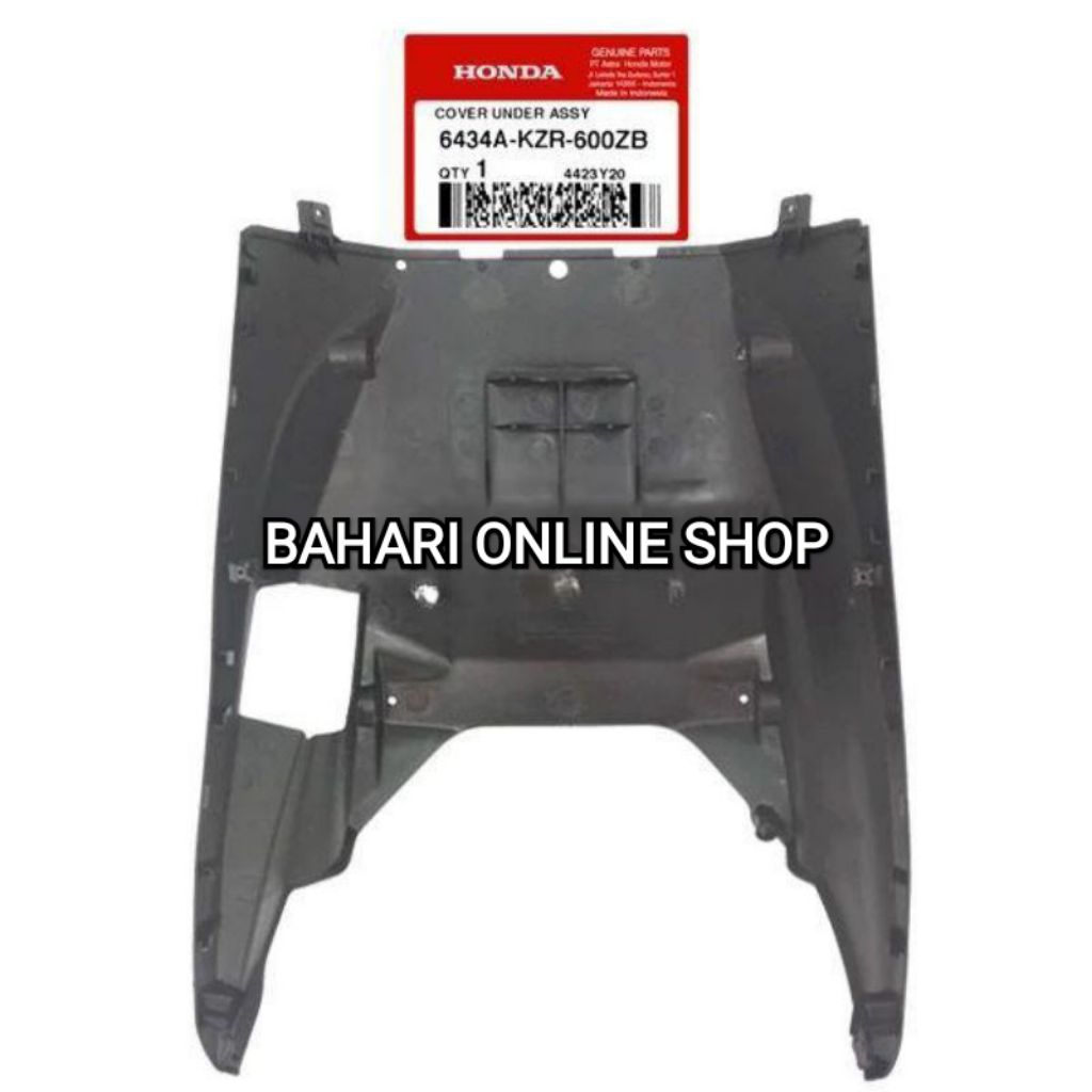 Cover bawah kolong atau dasbor kolong bagian bawah Honda Vario 125 old 2013 2014 Original KZR