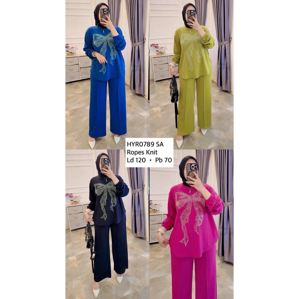 BAJU ONE SET WANITA KEKINIAN BAJU SETELAN WANITA BAJU PERGI WANITA
