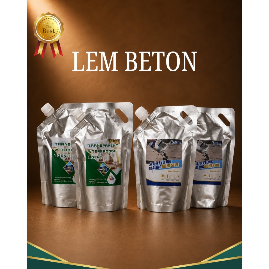 ROOFING Lem Beton Anti Retak Cepat Kering - Perekat Beton Dinding Tembok Retak - Lem Anti Bocor Awet
