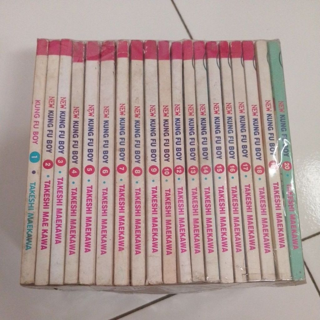 Komik Manga New Kungfu / Kung Fu Boy Vol 1-20 - Takeshi Maekawa