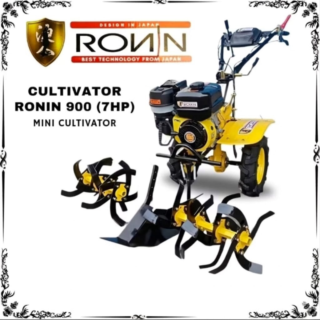 Mesin Bajak Mini Cultivator RONIN 900