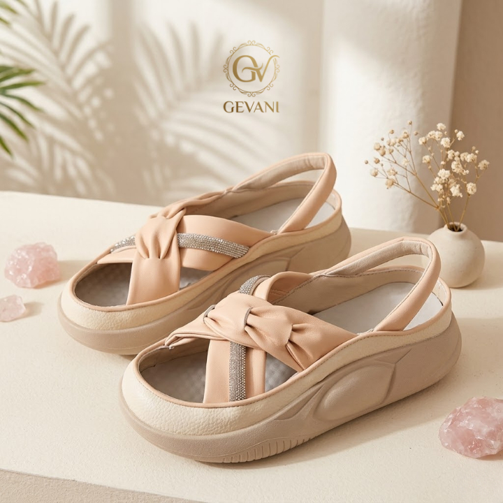 Sandal Wanita Platform Tebal Korean Style Stylish dan Nyaman untuk Daily Wear CK554
