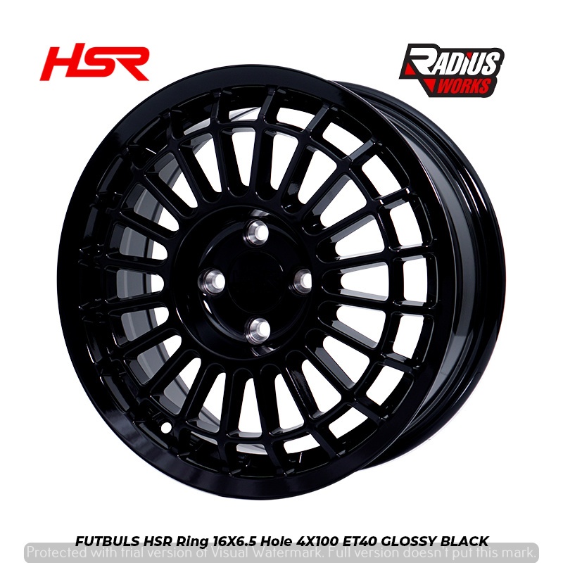 VELG MOBIL RACING HSR RING 16, COCOK UNTUK VIOS, STARLET, VINFAST, IGNIS