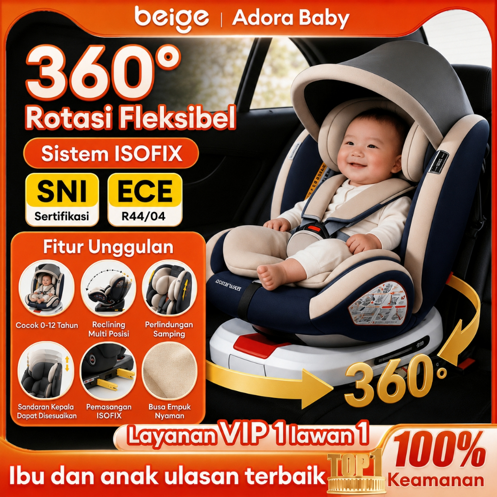 Baby Car Seat Bayi Newborn/Baby Kursi Mobil Bayi Multifungsi/Car Seat Preloved/Car Seat Baby/Car Sea
