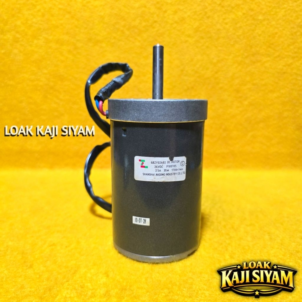 Generator Listrik Dinamo Motor DC Permanent Magnet 24V DIY Project