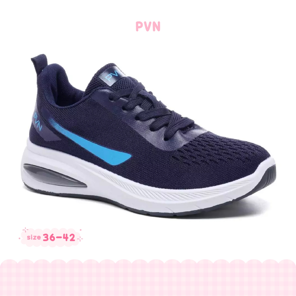 PVN Taeri Sepatu Sneakers Olahraga Wanita Sport Shoes Putih 265