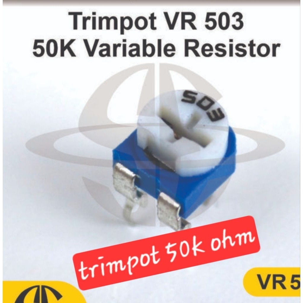 trimpot vr 50k ohm