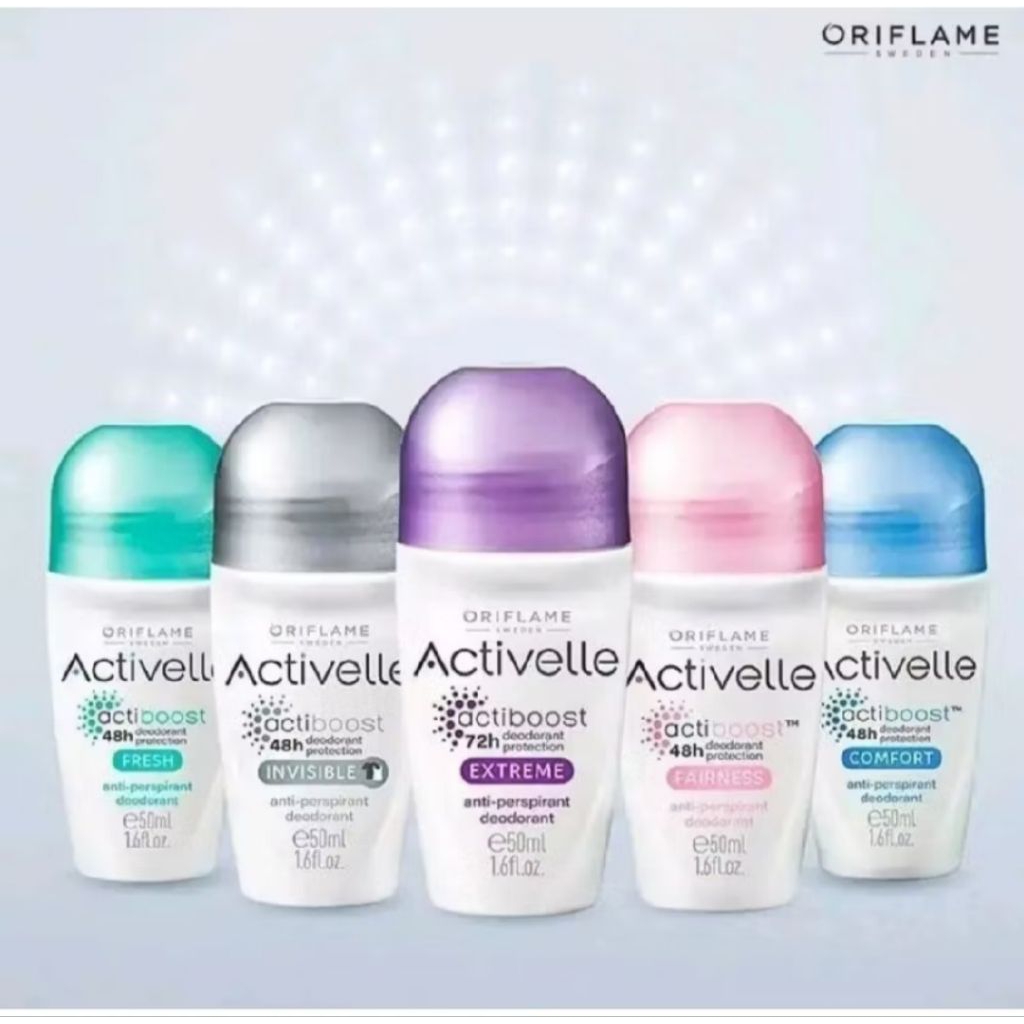 ACTIVELLE Actiboost Deodorant Protection Anti perspirant EXTREME | INVISIBLE FRESH | EVEN TONE | COM
