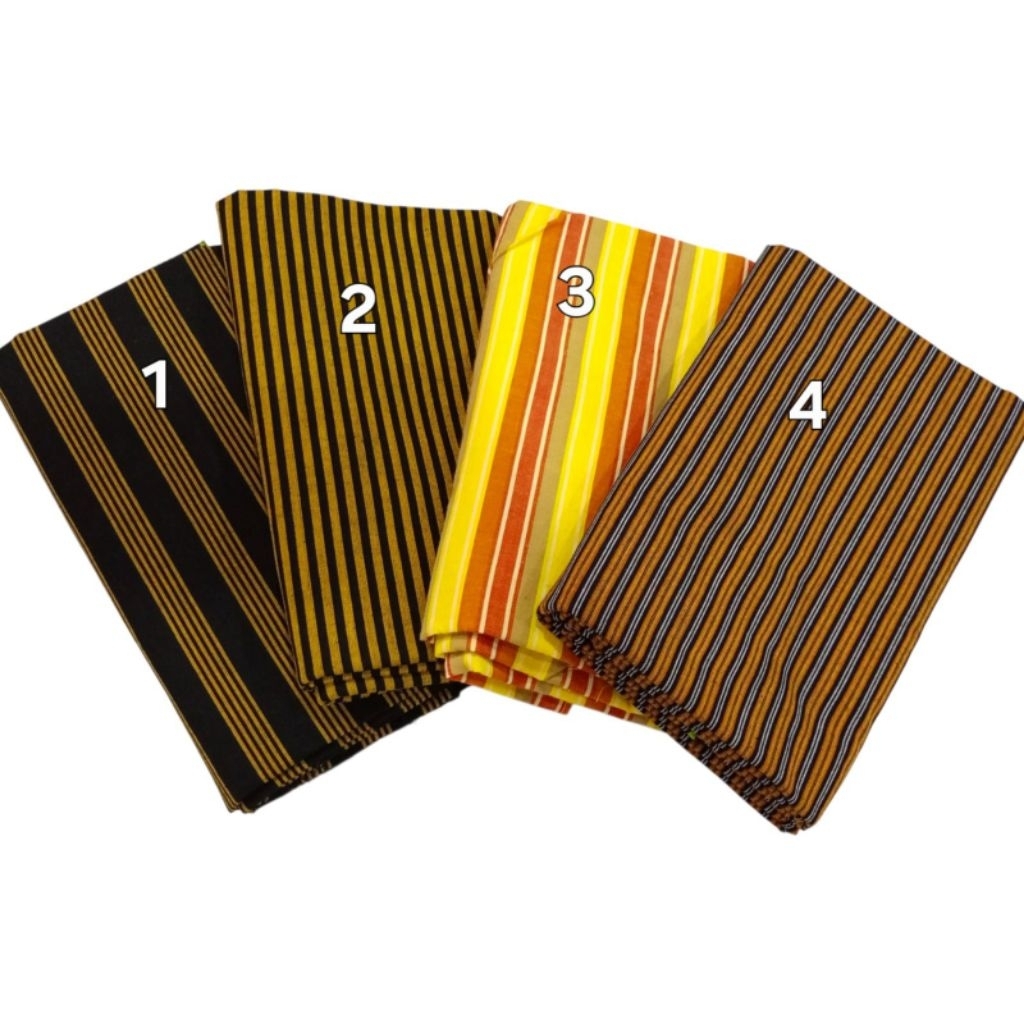 kain lurik motif garis/ASLI PRASOJO/MURAH KATUN HALUS TENUN
