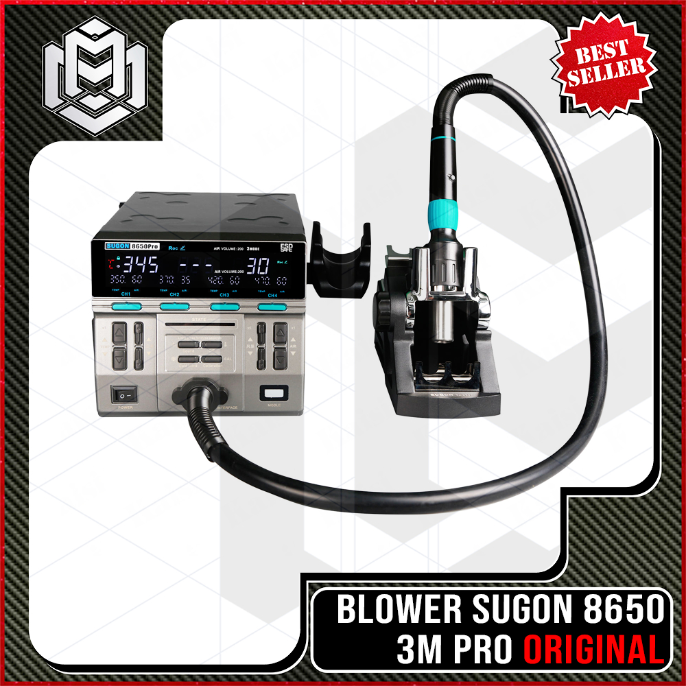 MM - Blower Sugon 8650PRO Original | Sugon 8650 Pro Hot Air Blower Original | BLOWER SUGON
