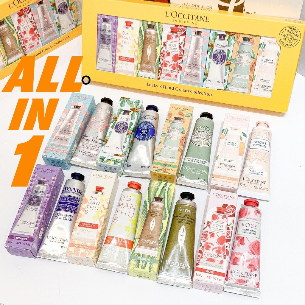 Lóccitane Hand Cream Set / LOccitane Hand Cream - Travel Kit Gift Box