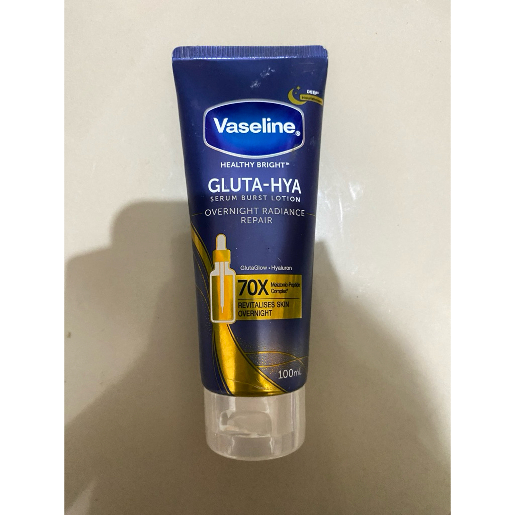 sale new | Vaseline Gluta Hya Serum Brust UV Lotion Bright OverNight Radiance