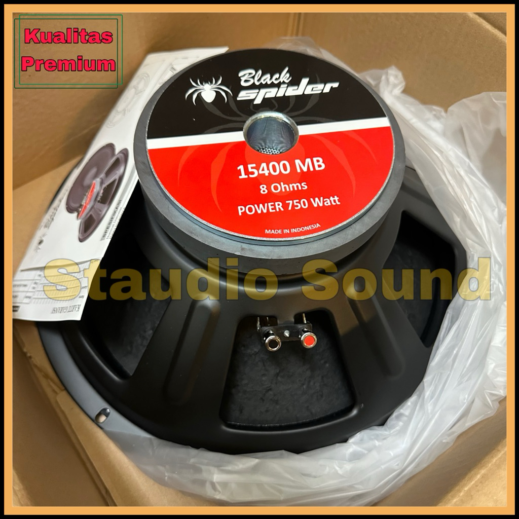 Speaker 15 inch BS 15400 Black Spider Blackspider 15400 MB