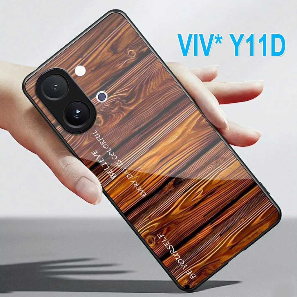SoftCase Glass Kaca VIVO Y11D-VIVO Y11D - Casing HP  VIVO Y11D-VIVO Y11D - N40