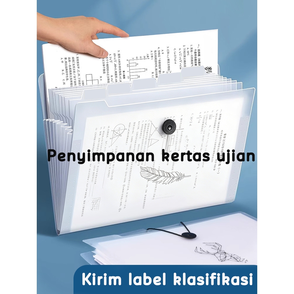 Map Expanding File A4/Map Dokumen Akordeon /Display Book/Map File Dokumen/File Organizer