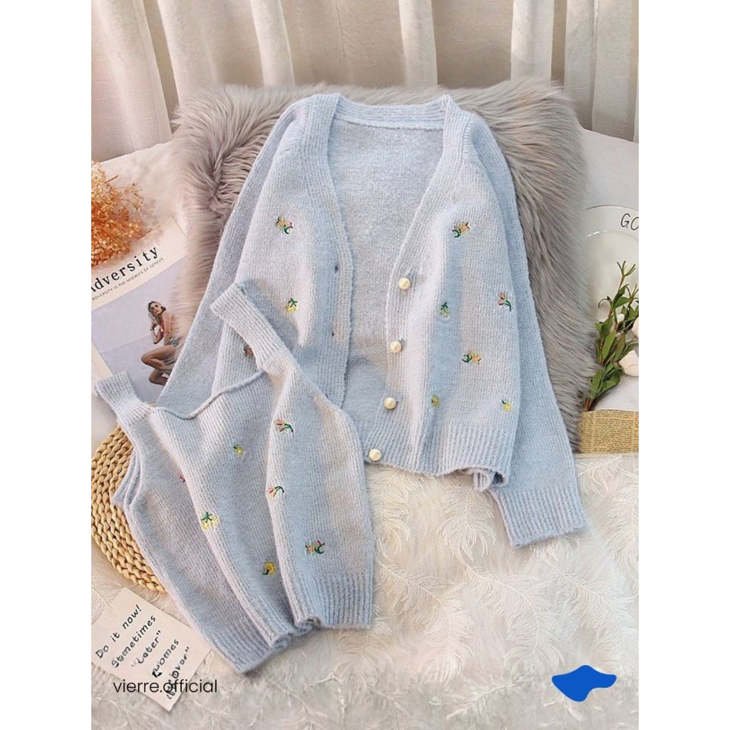WOMAN - DAISY CARDI SET | Vierre Official