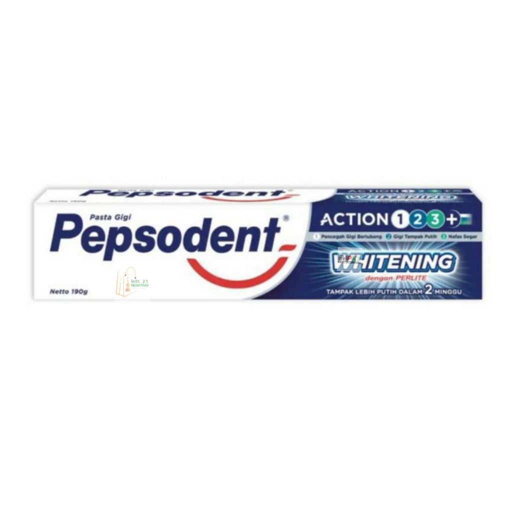 Pepsodent Action Whitening 190gram, mm fresh food
