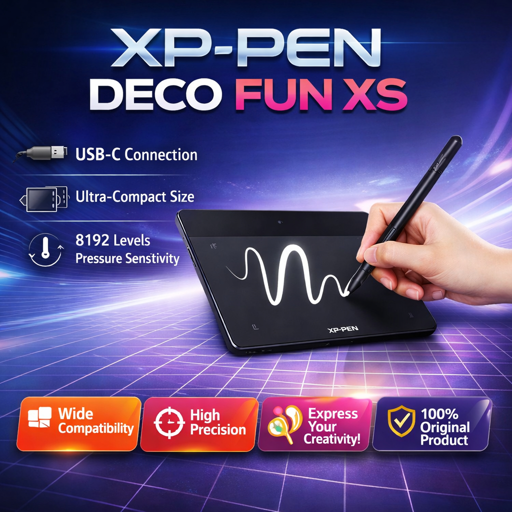 XP-PEN DECO FUN XS Graphic Drawing Tablet Pen Tablet