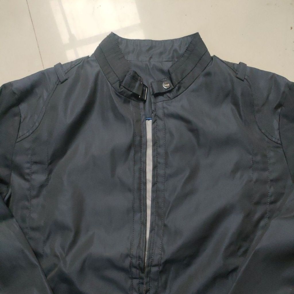 Jaket Motor LANZI Pria & Wanita Keren Warna Navy Murah