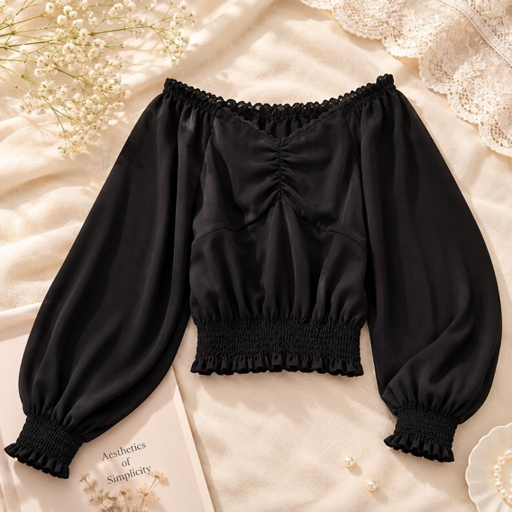 Atasan Axes Femme Brand Rare Crop Top
