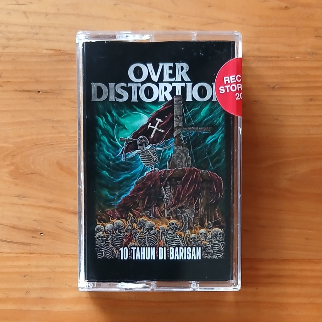 Kaset Pita OVER DISTORTION - 10 Tahun Di Barisan