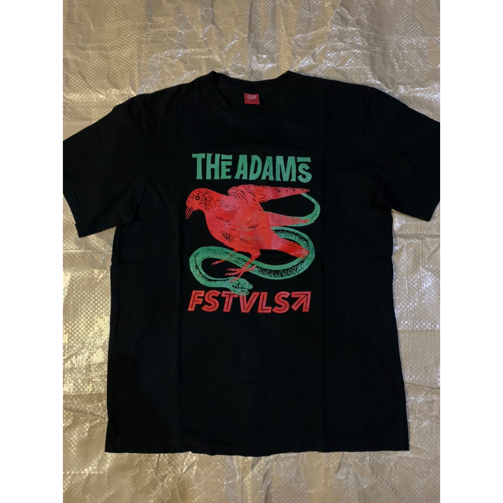 TSHIRT BAND THE ADAMS X FSTVLST VOL 1 BLACK SIZE XL