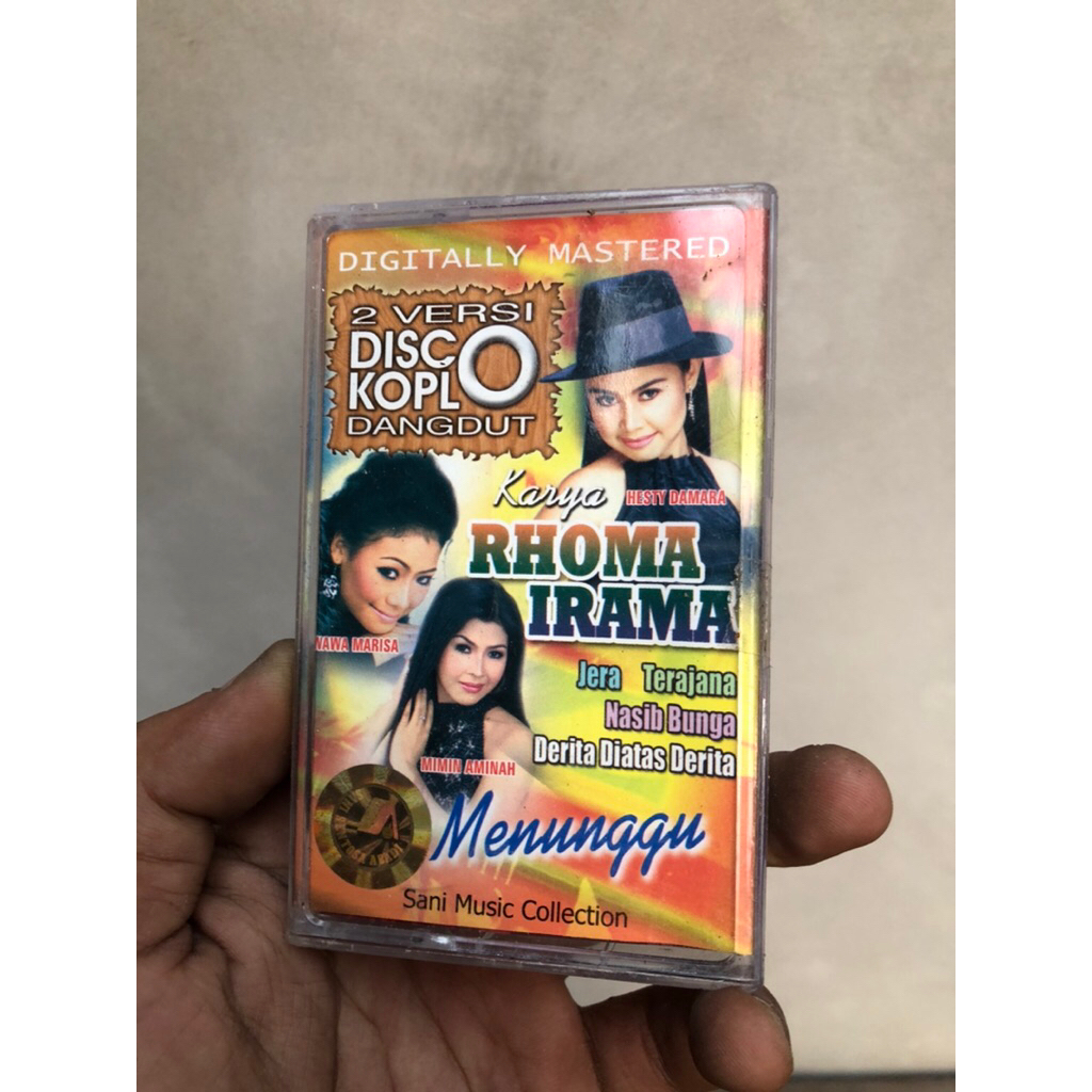 kaset pita dangdut Rhoma irama jadul