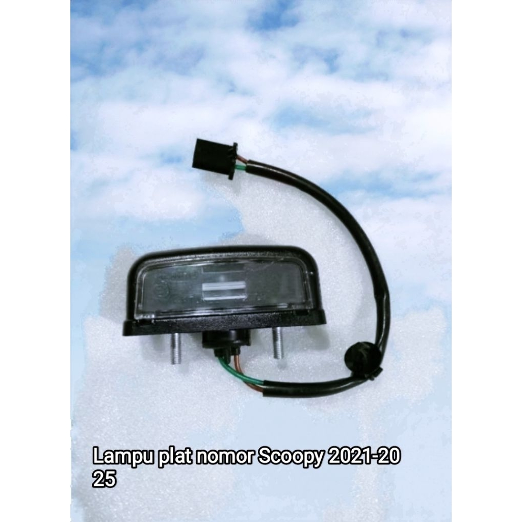 LAMPU PLAT NOMOR SCOOPY PRESTIGE 2021 2022 2023 2024