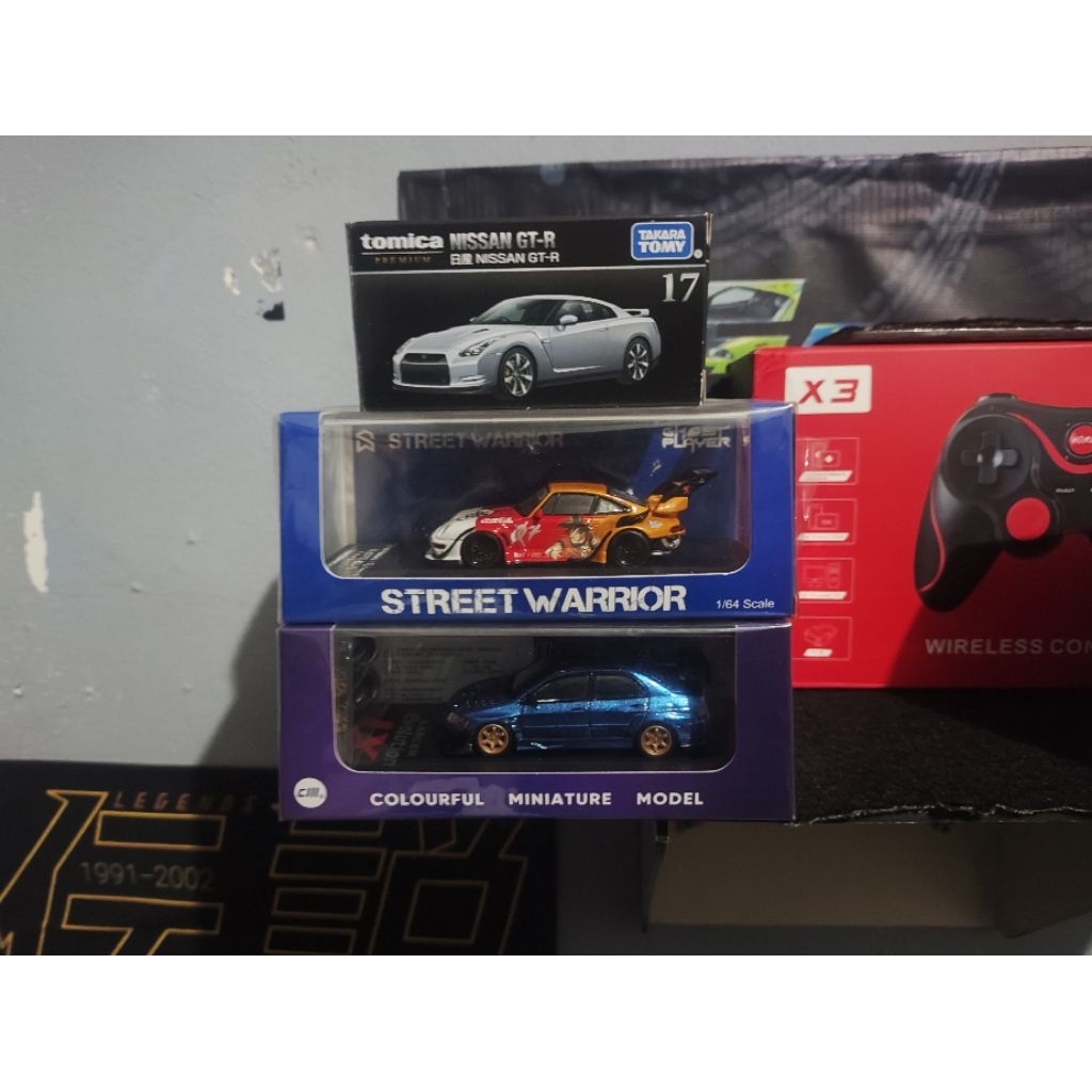 Take All CM Model + Street Warrior + Tomica