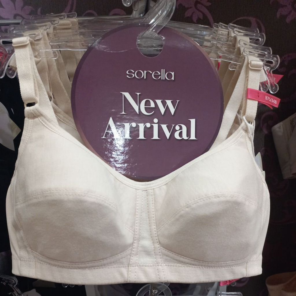 SORELLA BRA SPORT TANPA KAWAT TANPA BUSA