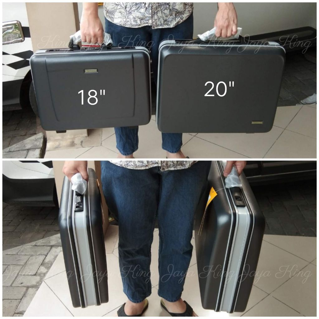 Koper Dokumen 18 20 Inch President 3149 3148 3144 3146 Tas Kantor Fiber Briefcase Jinjing Pria
