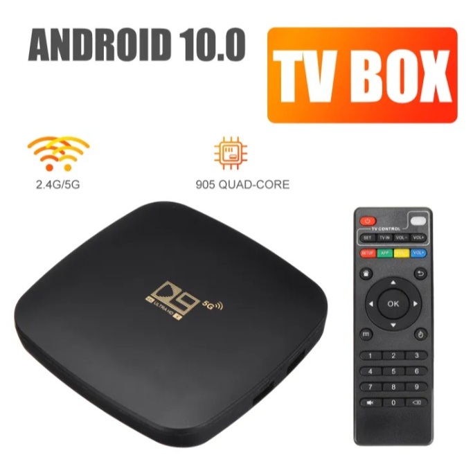 Android Box D9 2GB 16GB Quad Core Smart TV Digital HDMI 4K Ultra HD Wireless Video Media Player