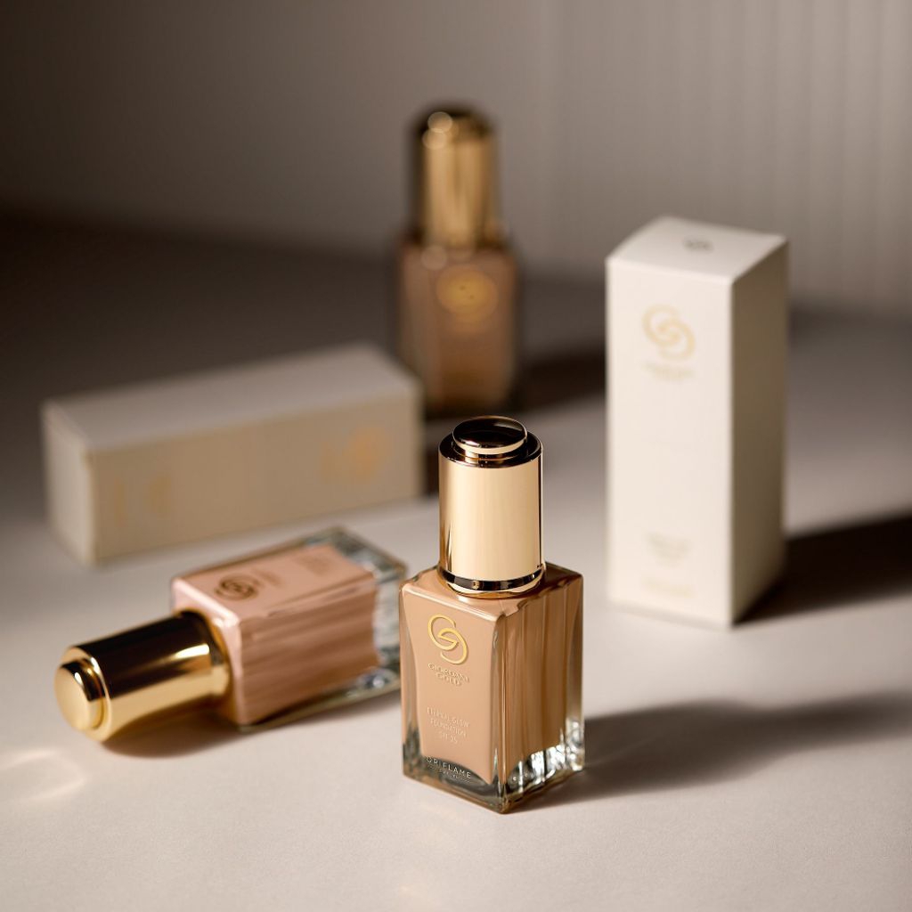giordani gold Foundation SPF 25 30ml - foundation dalam glowing matte tahan lama