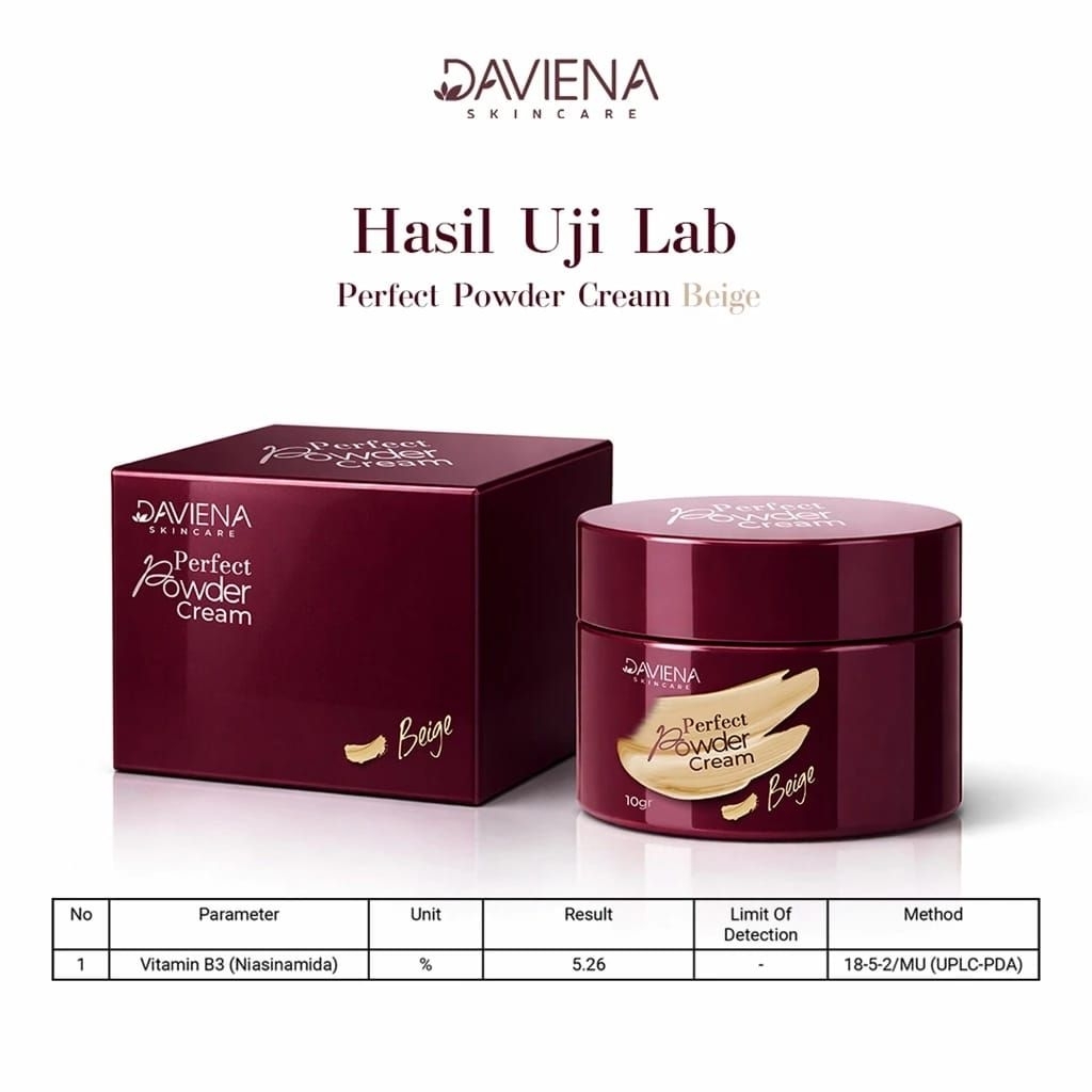 Daviena Bedak Basah bedak basah l perfect powder cream daviena skincare ( beige l ivory l brown )