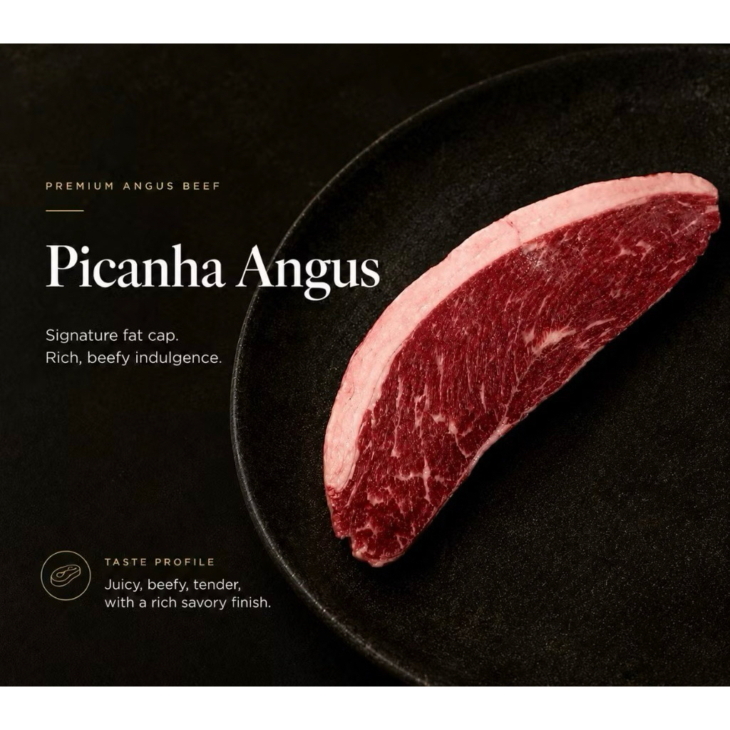 [BEEF STEAK] Angus Picanha Grain fed Australia 250g