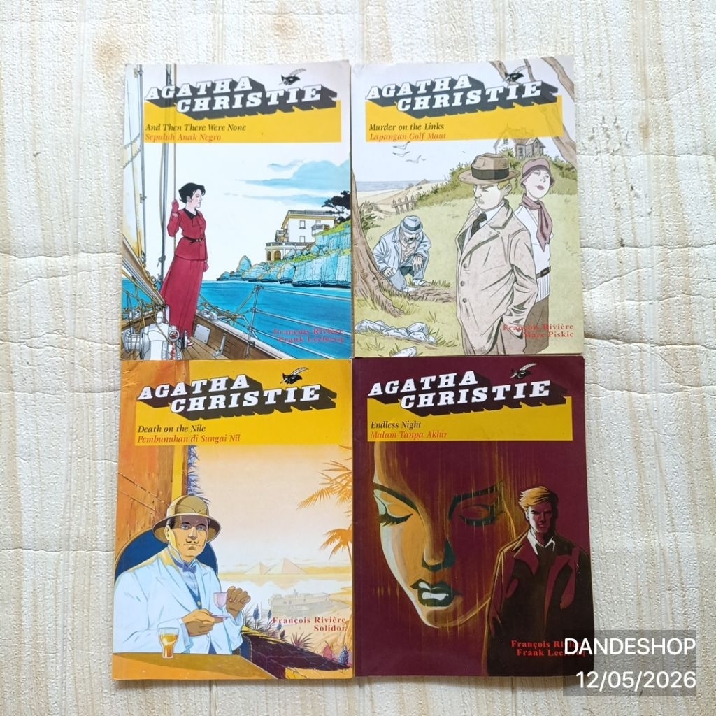 Agatha Christie Mystery Graphic Novel - Komik Bekas Preloved Elex