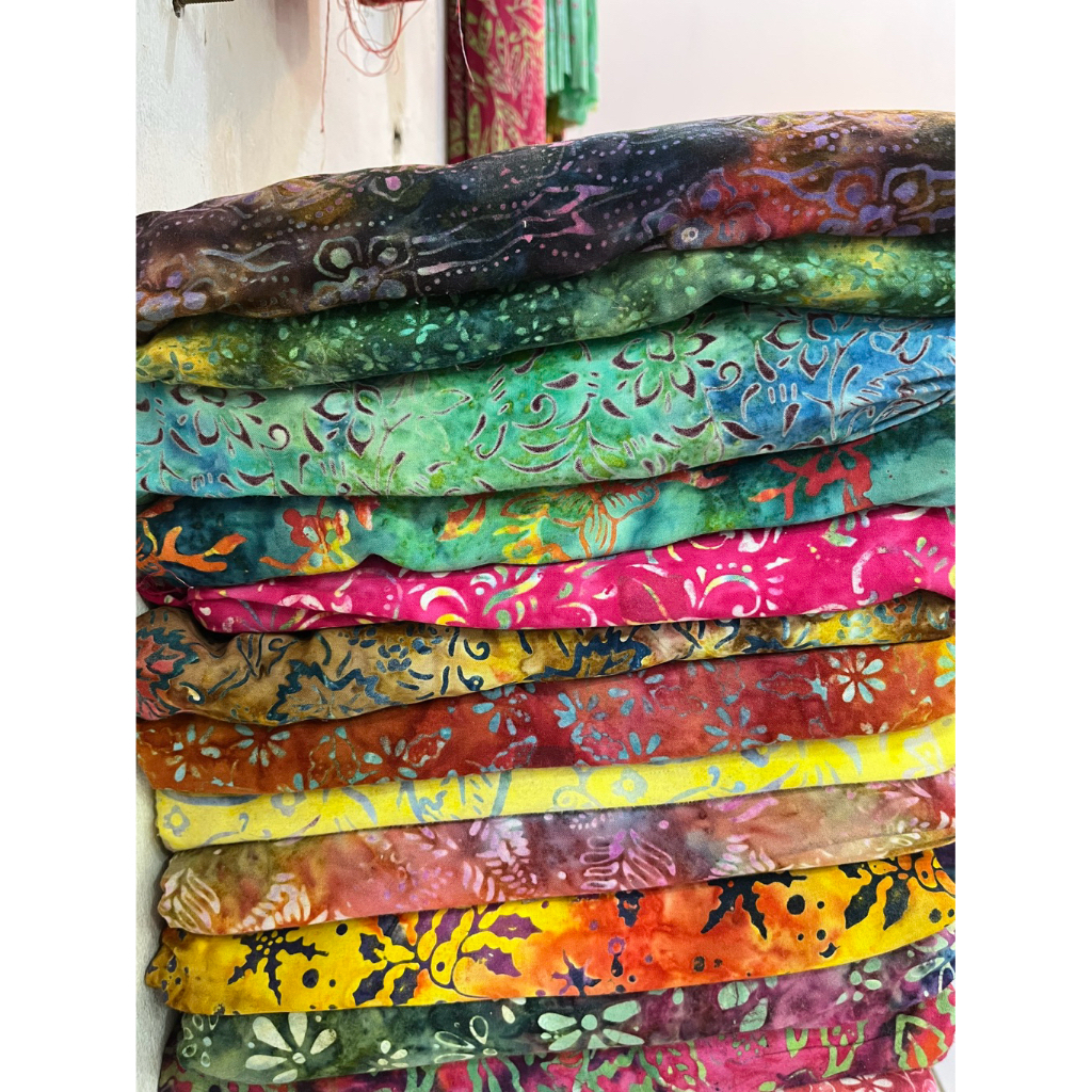 Kain Batik Rayon Santung Motif
