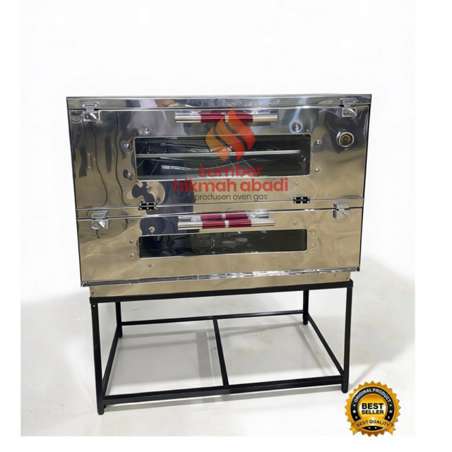 Oven Gas Stainless Anti Karat Ukuran 90x55x70 CM