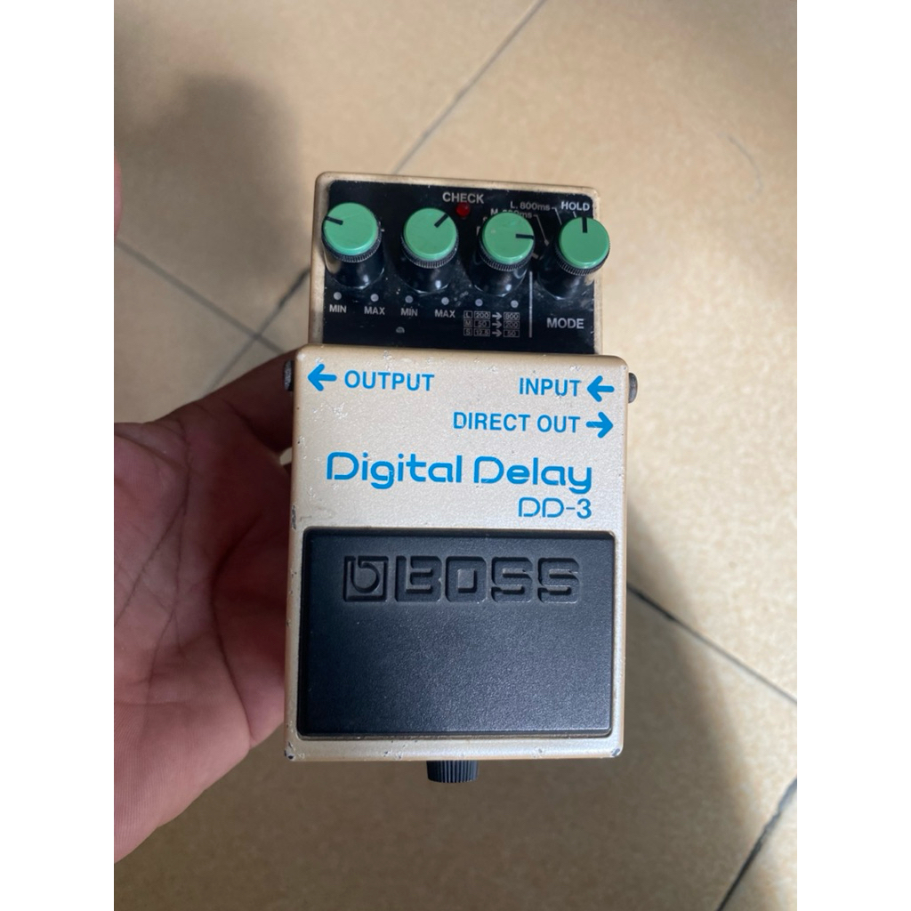 efek delay boss DD-3