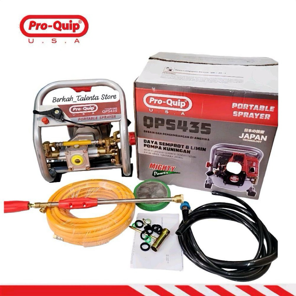 Mesin Sprayer Portabel Serbaguna 2Tak&4Tak Pro-Quip QPS225 & QPS435 / Sprayer Portabel Serbaguna Pro