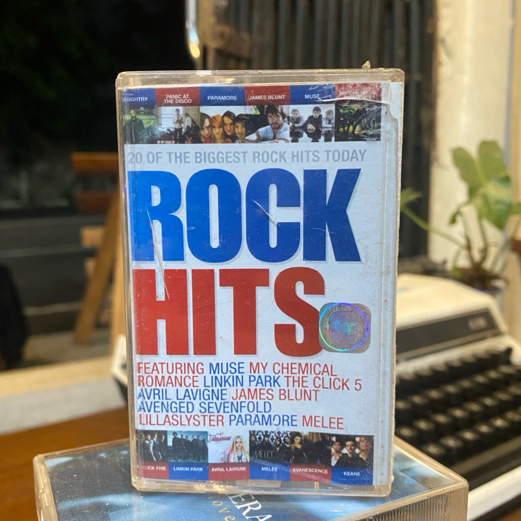 KASET PITA ROCK HITS - MUSE LINKIN PARK KEANE TRAVIS PARAMORE AVRIL LAVIGNE JAMES BLUNT DAUGHTRY