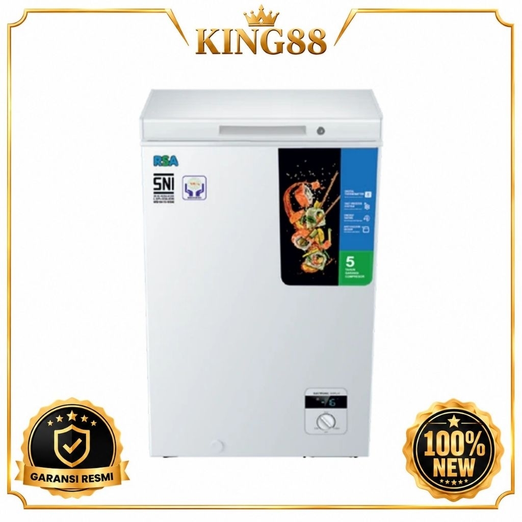 RSA CF-110 Chest Freezer 96 Liter - RSA Freezer Box CF110