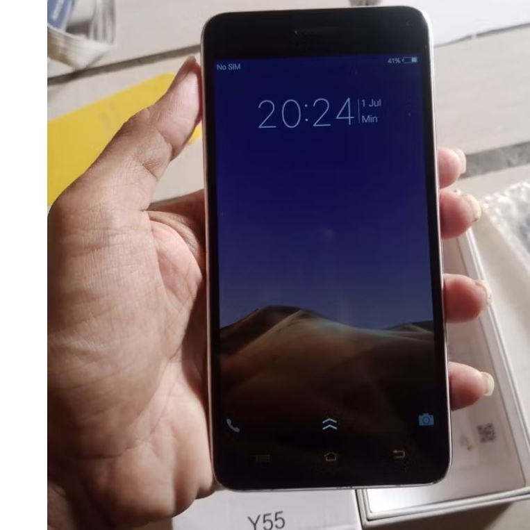 vivo y55 fullset + box ram 3/32Gb Second normal