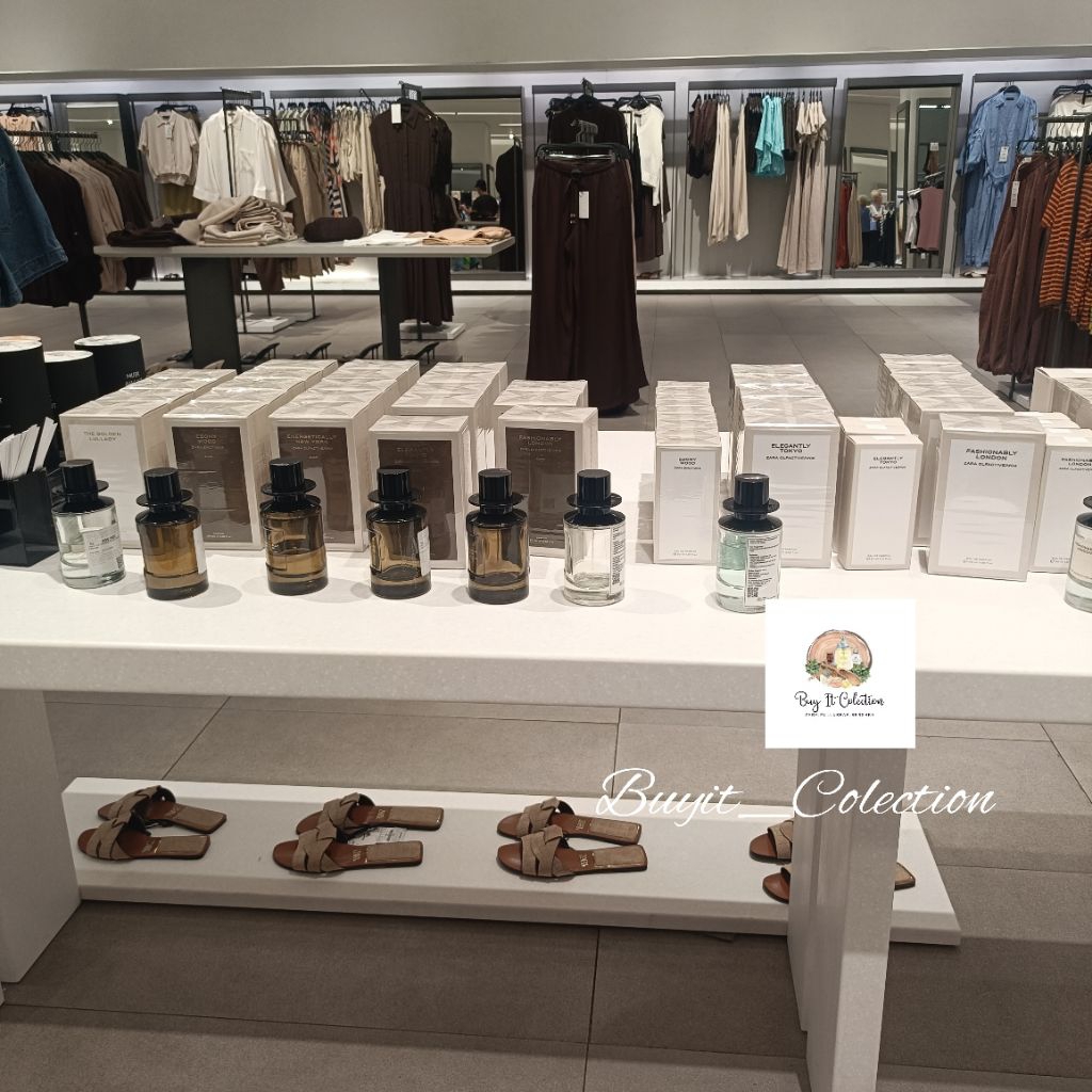 PARFUM ZARA x JO MALON WATER LILY TEA DRESS / ELEGANTLY TOKYO/ENERGETICALLY NEW YORK/FASHIONABLY LON